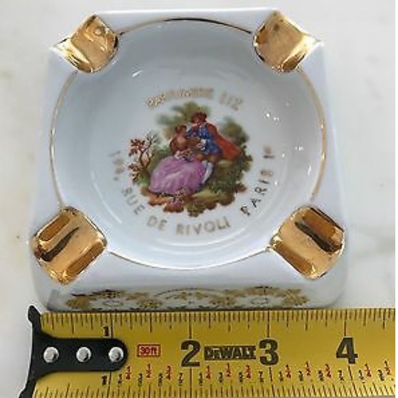 PARFUMERIE LIZ PORCELAINE DE LIMOGES ASHTRAY - Picture 13 of 15